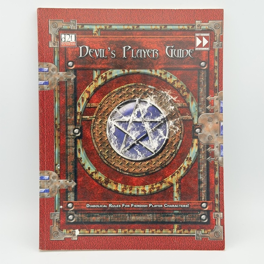 Devil's Players Guide D20 RPG Sourcebook Fast Forward Entertainment PB Rulebook
